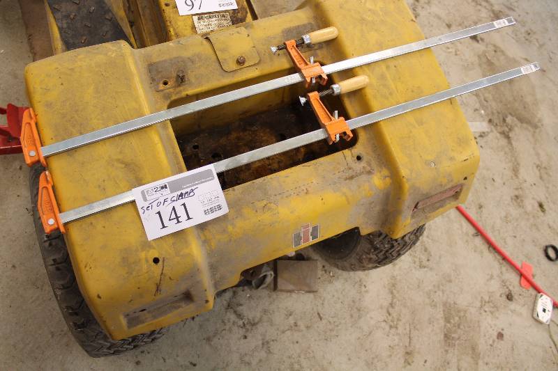 lot 141 image: Lot of (2) Compression Clamps