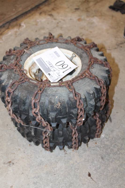 lot 160 image: Tires w Chains