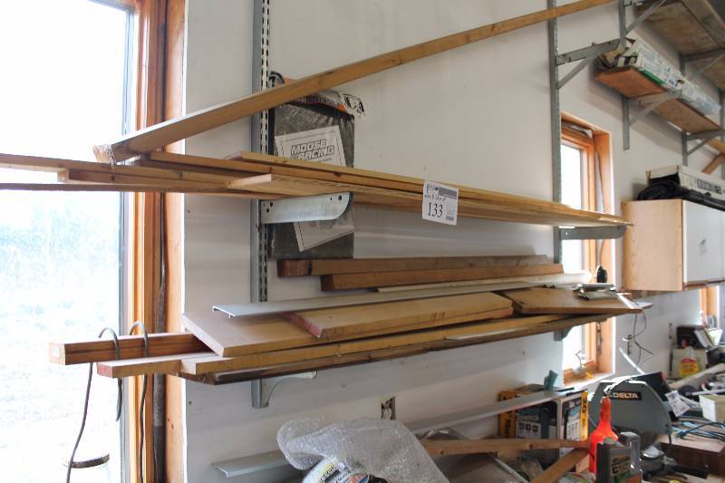 lot 133 image: Wood Shelf