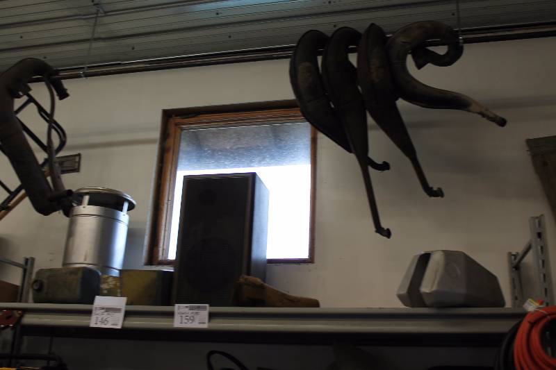 lot 146 image: Misc - Space Heater, Speaker Front, And More