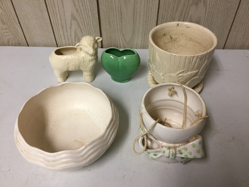 lot 79 image: Vintage Planters