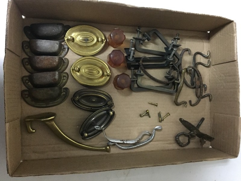 lot 97 image: Vintage Drawer Pulls Handles