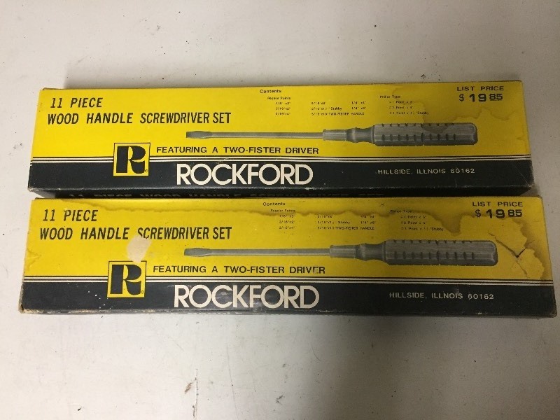 lot 115 image: 2 New 11 Piece Screwdriver Sets