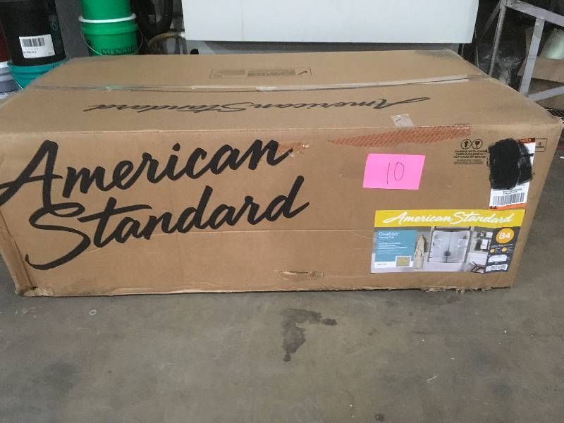 American Std Ovation 5 ft. Left Hand Drain Bathtub in Arctic White