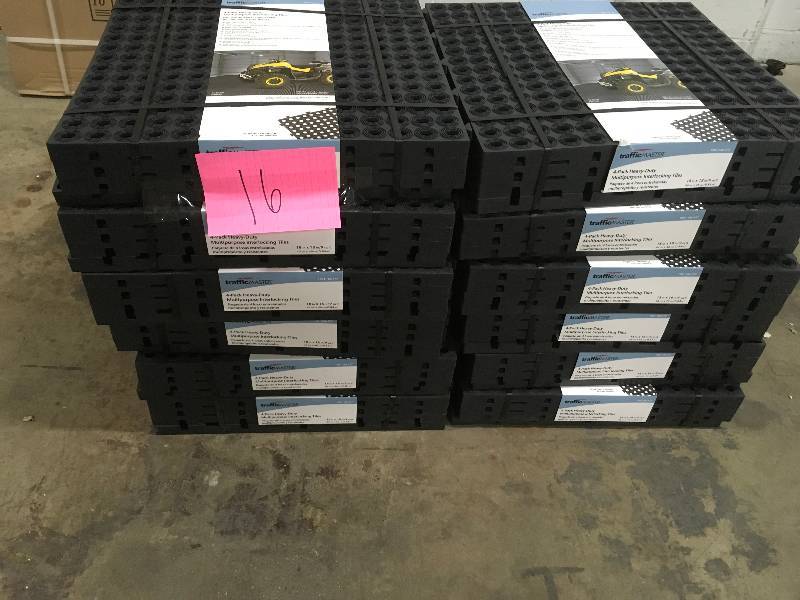 Lot of 12 Multy Home Extreme Floor 18 in. x 18 in. Drainage Utility Tiles (8-Pack) 18 sqft