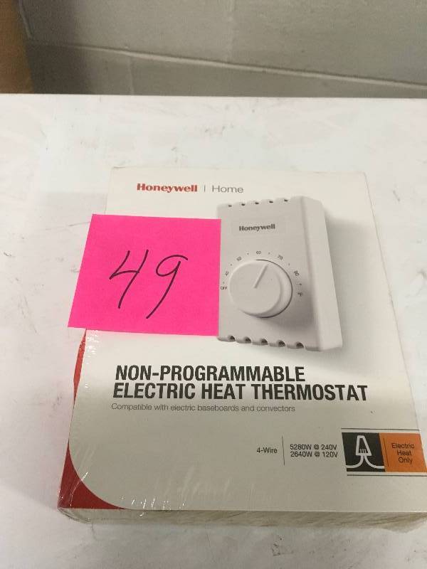 Honeywell YCT410B 1000 Electric Baseboard Thermostat