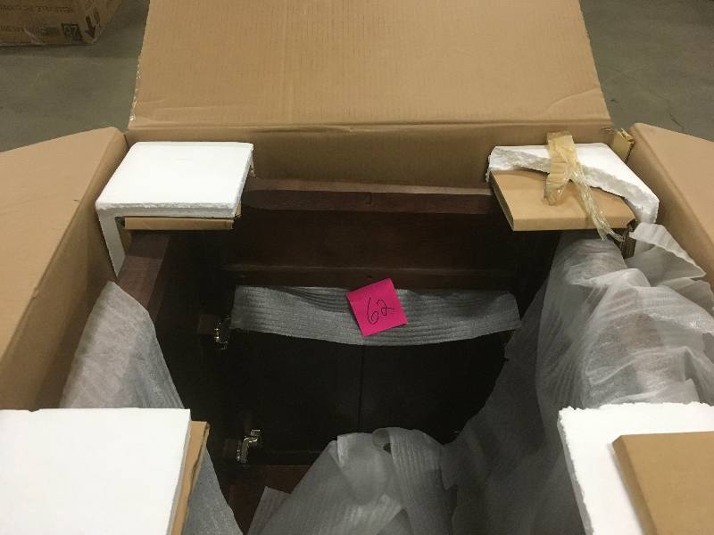 Foremost Ashburn 24 in. W Bath Vanity Cabinet Only in Mahogany