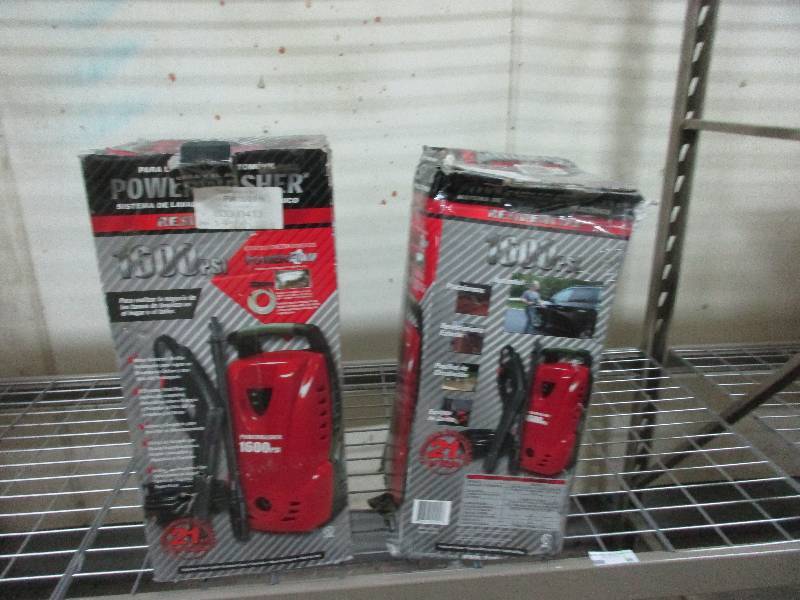 lot 44 image: 1600 psi pressure washers