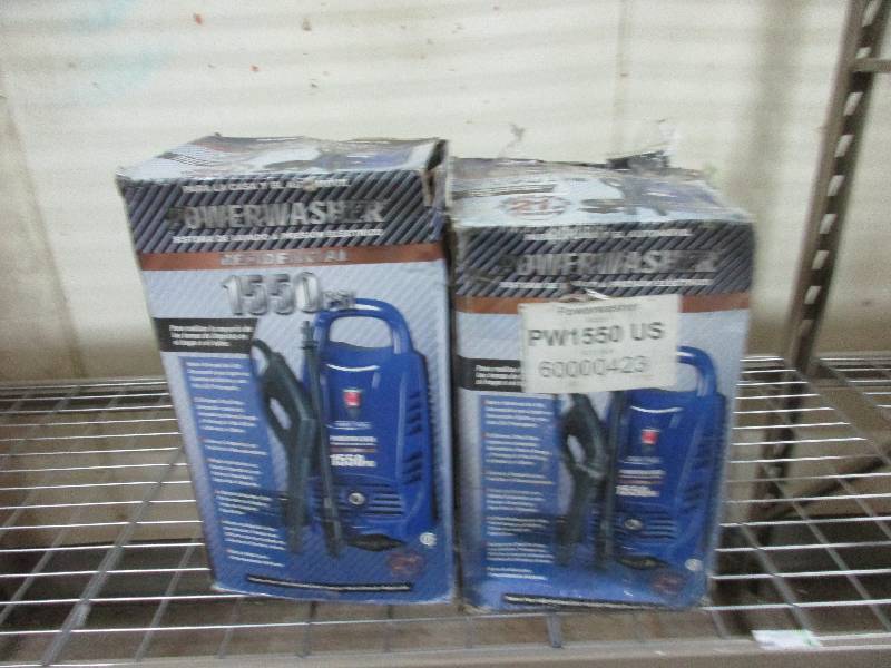 lot 49 image: 1550 psi pressure washers