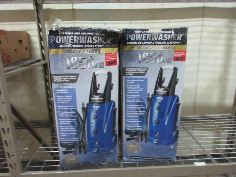lot 54 image: 1850 psi Pressure washers