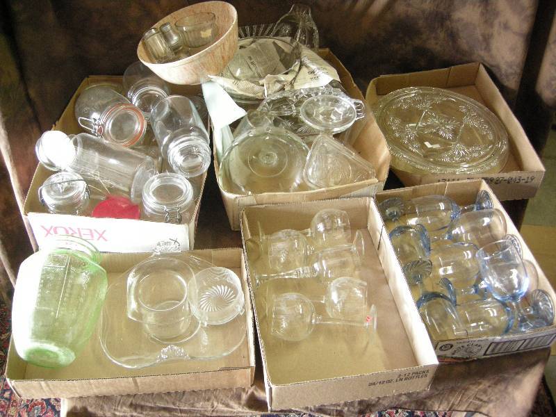 lot 87 image: Vintage Glassware - Fostoria, Depression