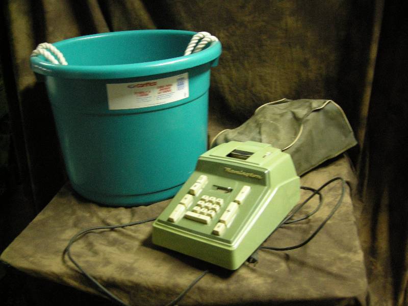 lot 112 image: Vintage Remington Adding Machine