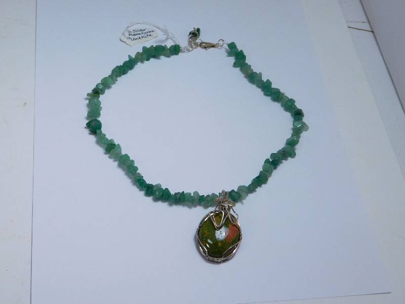 Sterling Silver and Gemstone Necklace