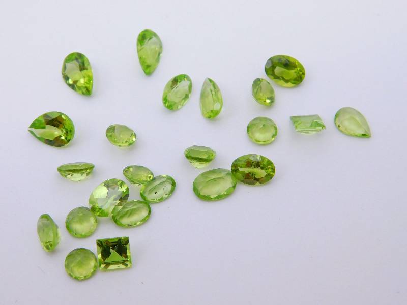 15 cts of Peridot Gemstones