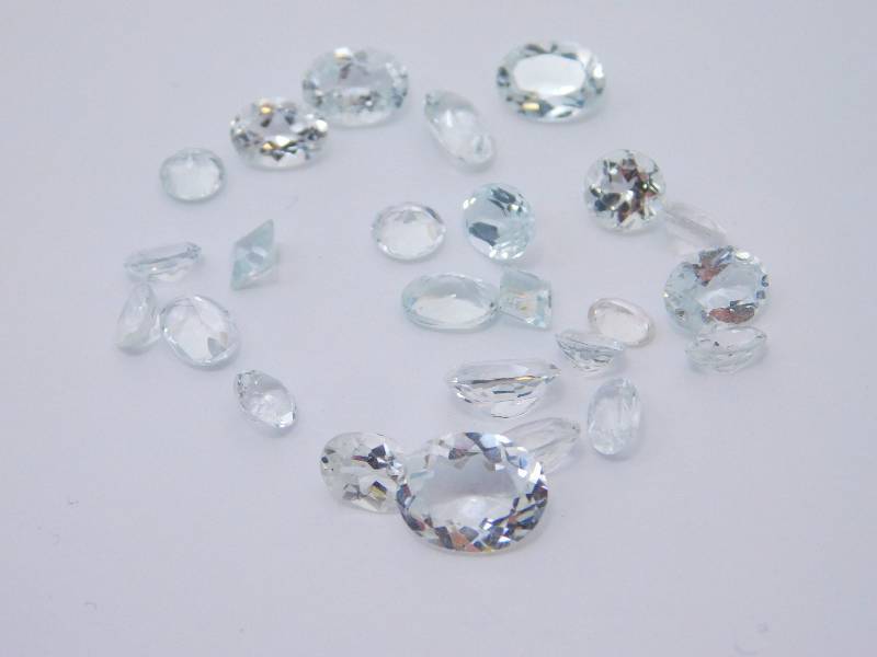 20.69 cts of Aquamarine Gemstones