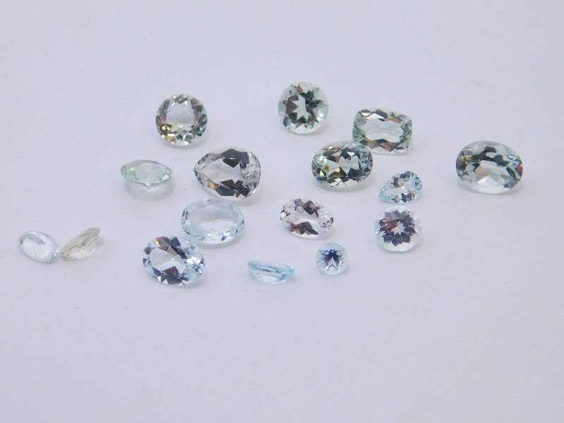 15.48 cts of Aquamarine Gemstones