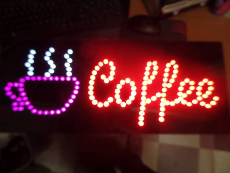 27 x 11 Coffee Sign