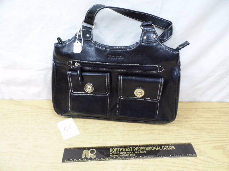 lot 58 image: XOXO Black Purse