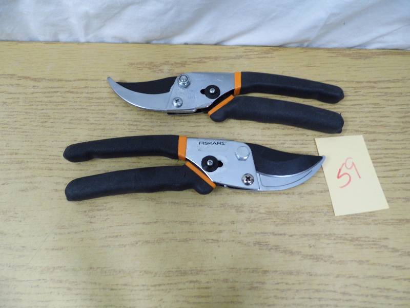 lot 59 image: Pair of Fiskars Pruners