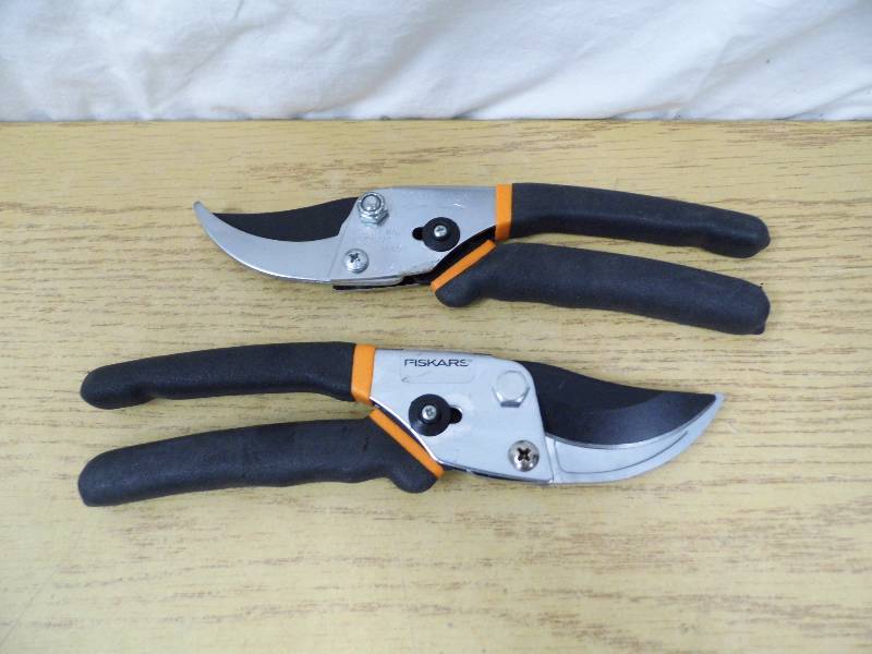 lot 60 image: Pair of Fiskars Pruners