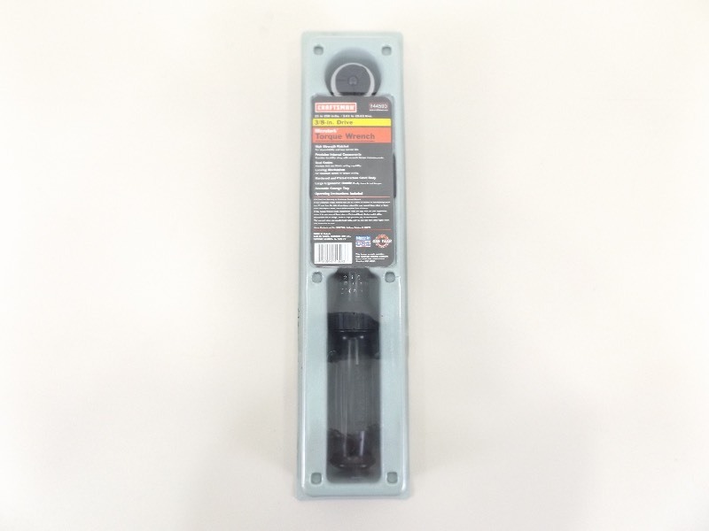 Craftsman 38 Drive Torque Wrench