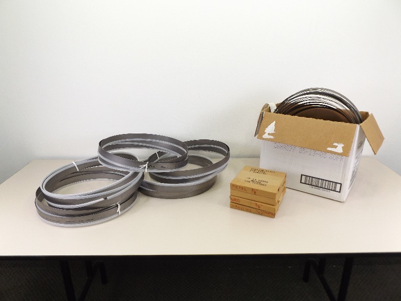 Large Lot of NOS etc. Lennox etc. Bandsaw Blades