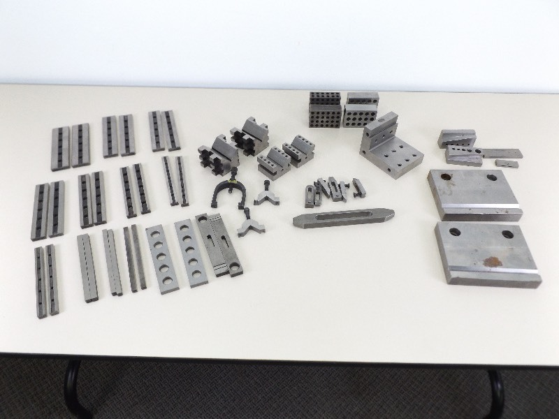 Lot of V Blocks, 1-2-3 Blocks, Parallels, etc.