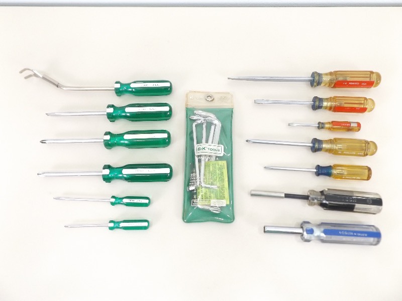 Lot of S-K etc. Screw Drivers