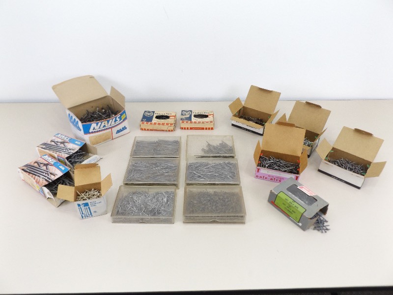 Lot of Various Size Nails