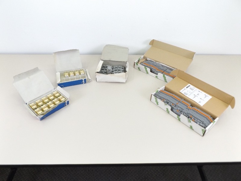 Lot of NOS Idec Relays and Matching Wago Blocks