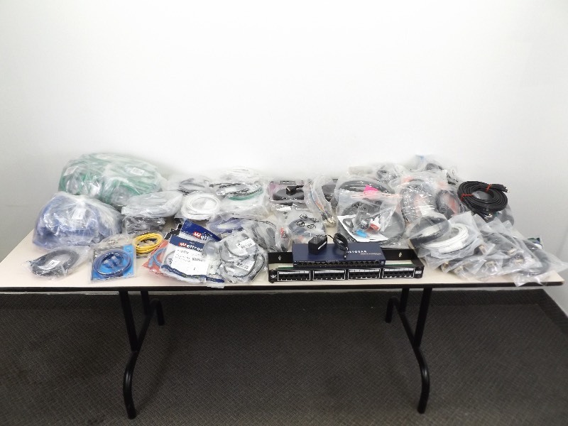 HUGE Lot of NOS CAT5, Audio, Video, Cables, Patches, etc.