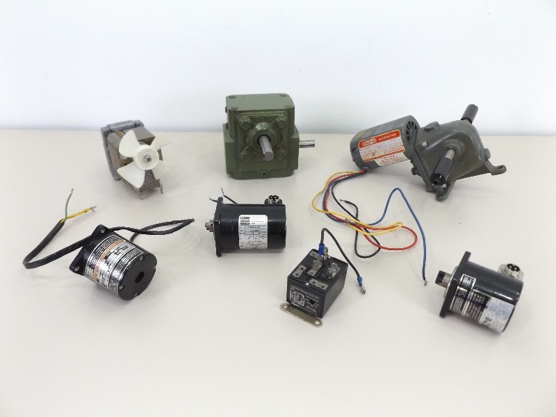 Lot of Motors, Gear Ratio Exchangers, etc.
