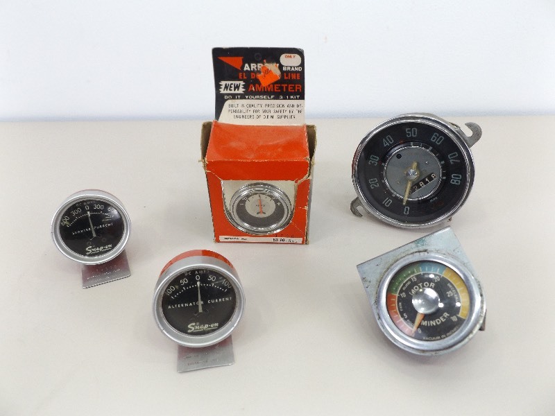 Snap-On etc. Car Speedometers, Gauges, etc.