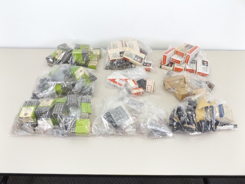 Large Lot of NOS Contact Blocks, Relay Poles, etc.