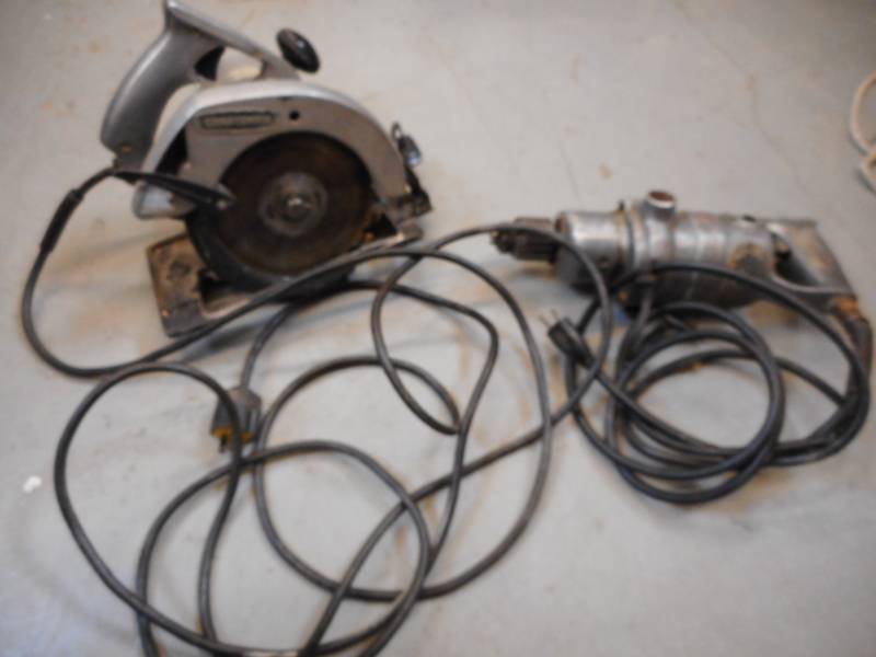 lot 407 image: VINTAGE POWER TOOLS