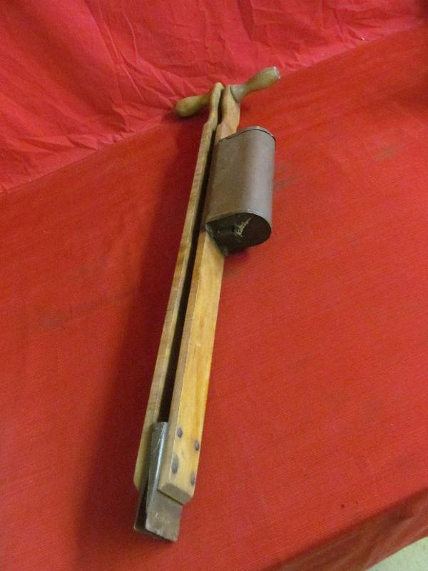 lot 61 image: vintage corn seeder