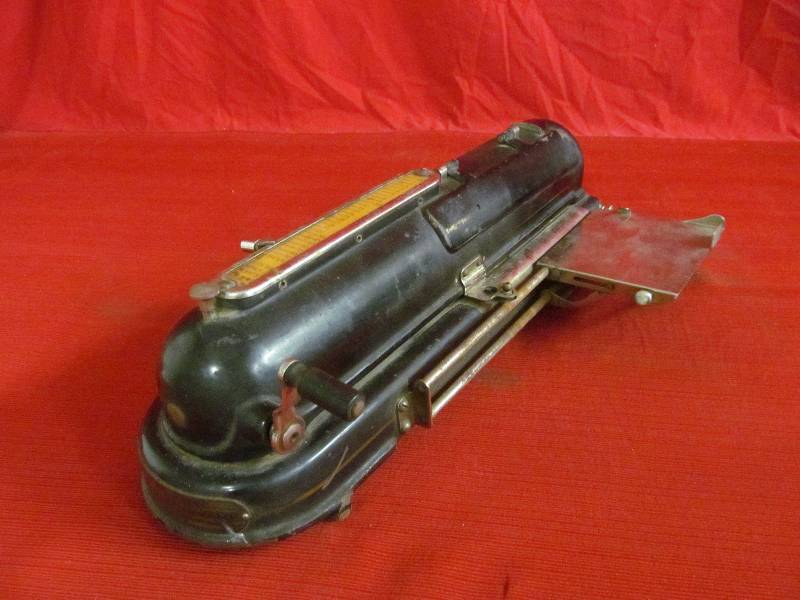 lot 62 image: vintage Protector graph check writer