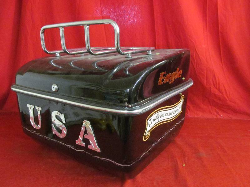 lot 74 image: Eagle motorcycle trunk