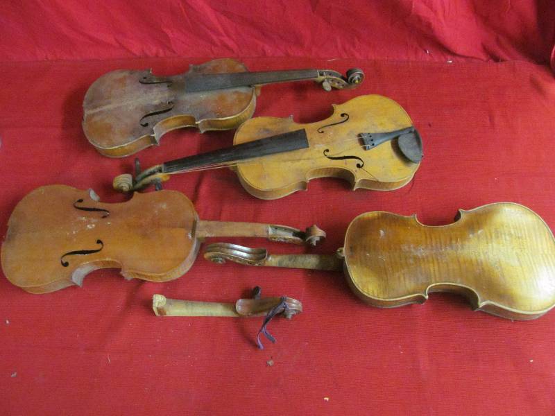 lot 89 image: violins