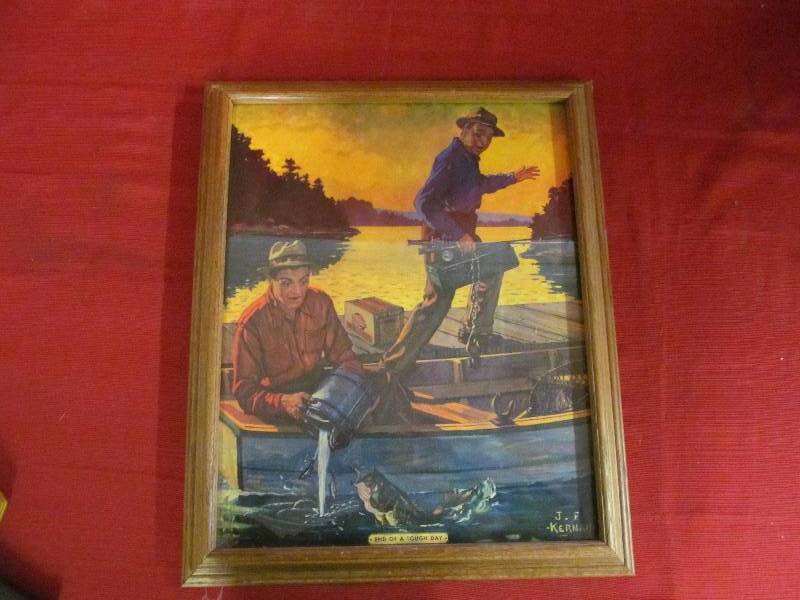 lot 138 image: vintage outdoor print