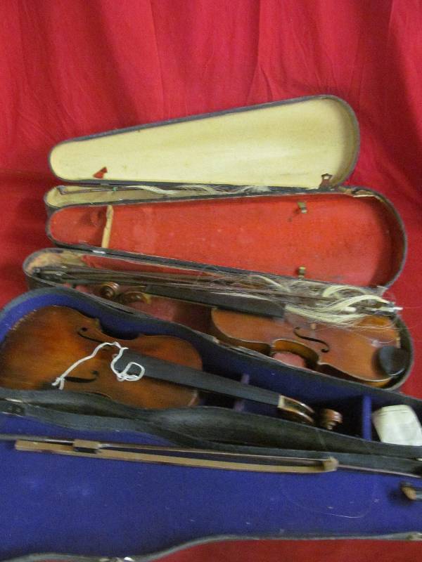 lot 212 image: violins