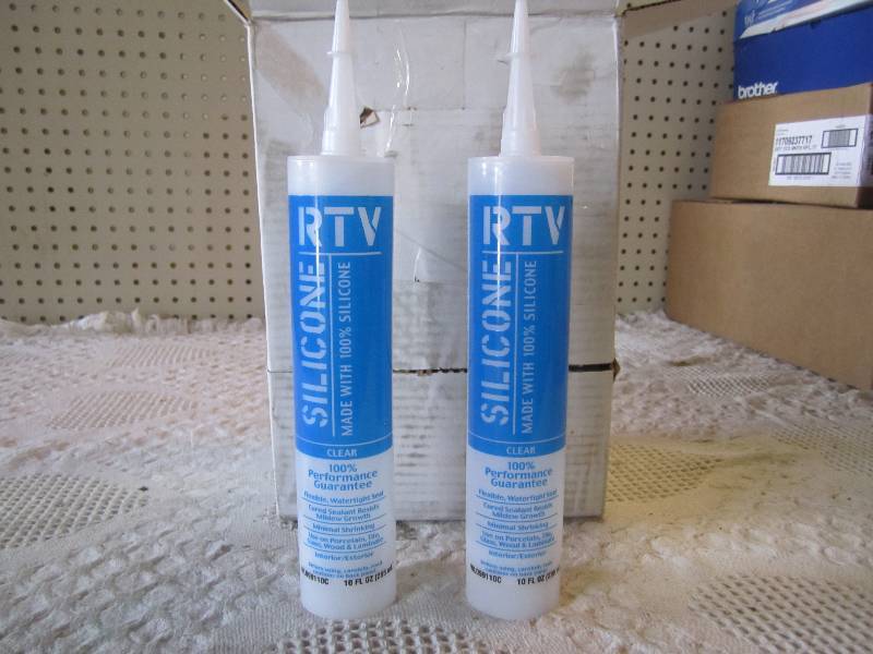Case of 12 RTV Silicone Tubes Indoo...