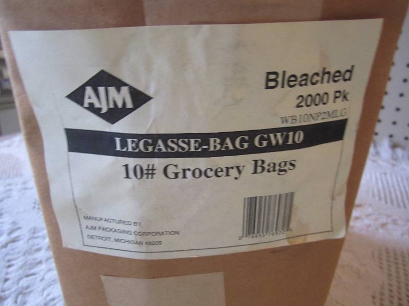 Pack of 500 10# Grocery Bags...
