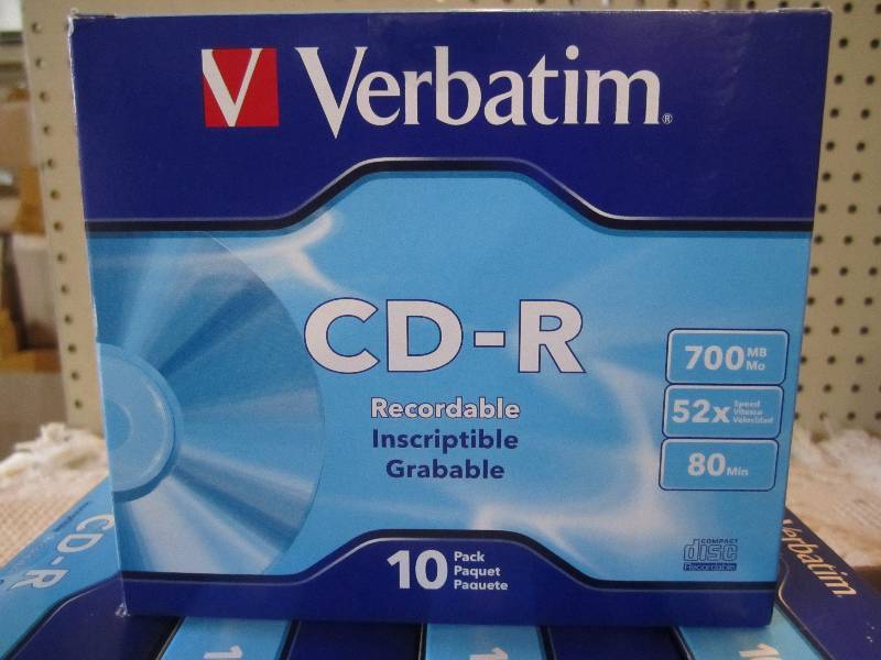 Lot of 6 - 10-Packs CD-R Discs...