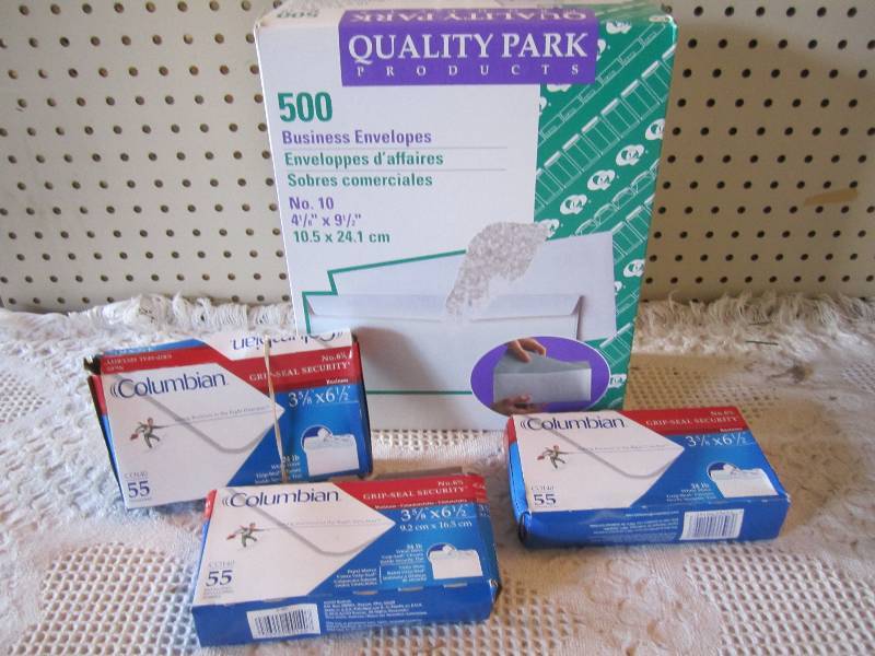 Lot of Regular and Business Size En...