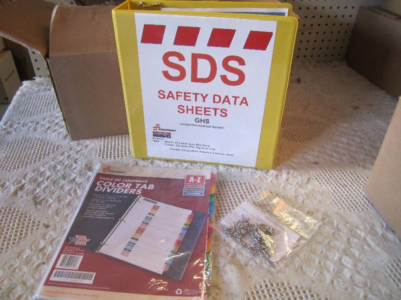 SDS 2 3-Ring Binder with Dividers ...