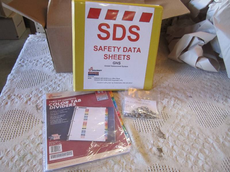 SDS 2 3-Ring Binder with Dividers ...