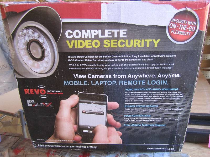 Revo Video Security Includes 8-Chan...