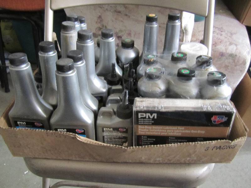 Lot of Misc PM Automotive Fluids ...