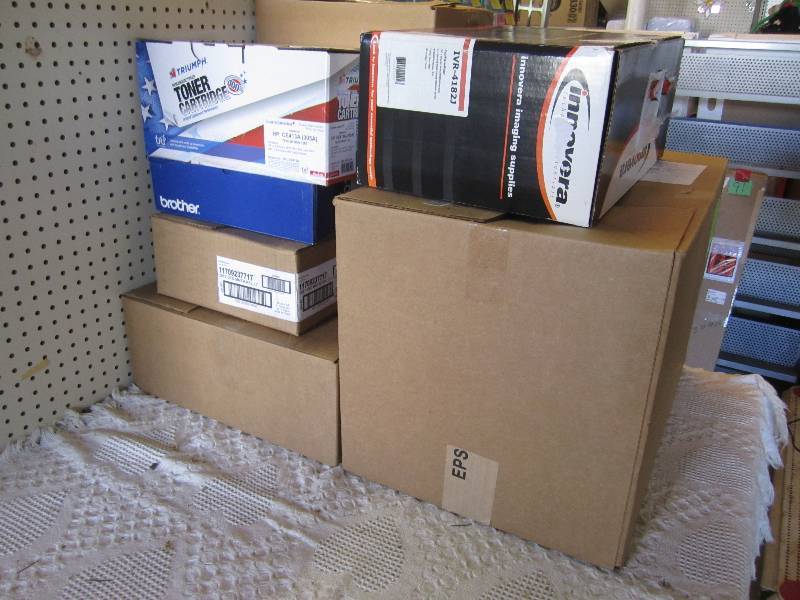 Big Lot of Misc Office Items 10 box...